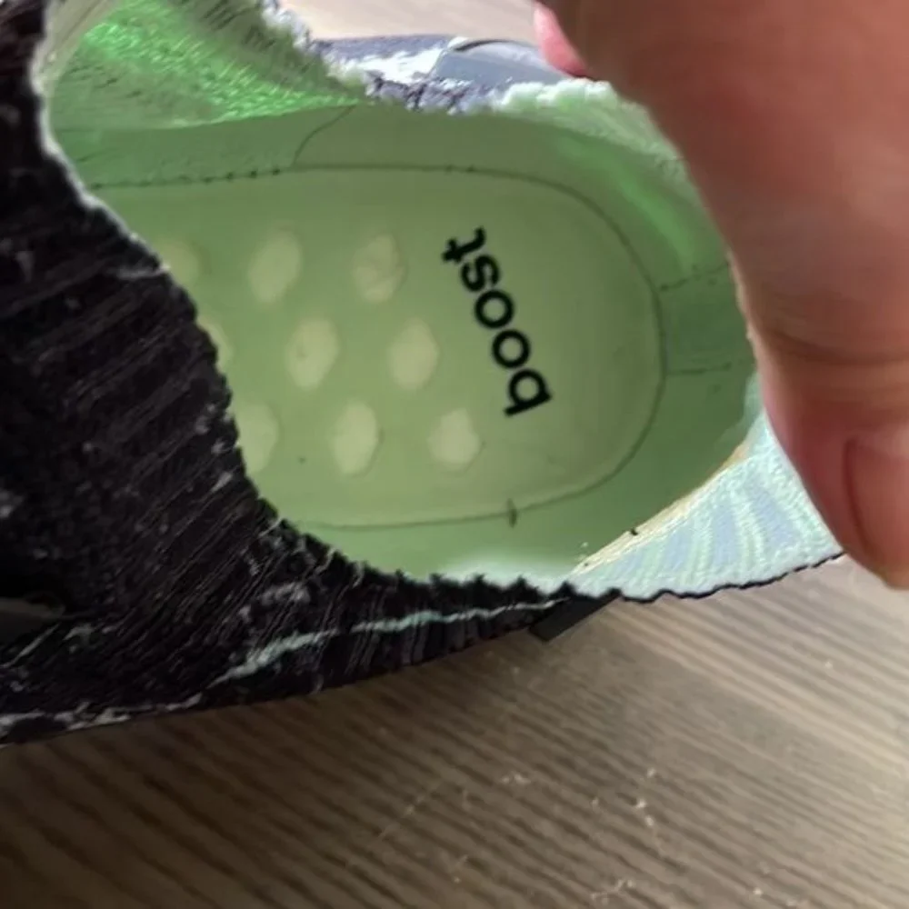 Adidas NMD R1 Primeknit Mint Marble Sneakers NWT - Picture 7 of 9